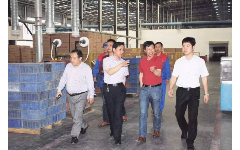 熱烈歡迎時(shí)風(fēng)集團(tuán)領(lǐng)導(dǎo)蒞臨旭派參觀交流！