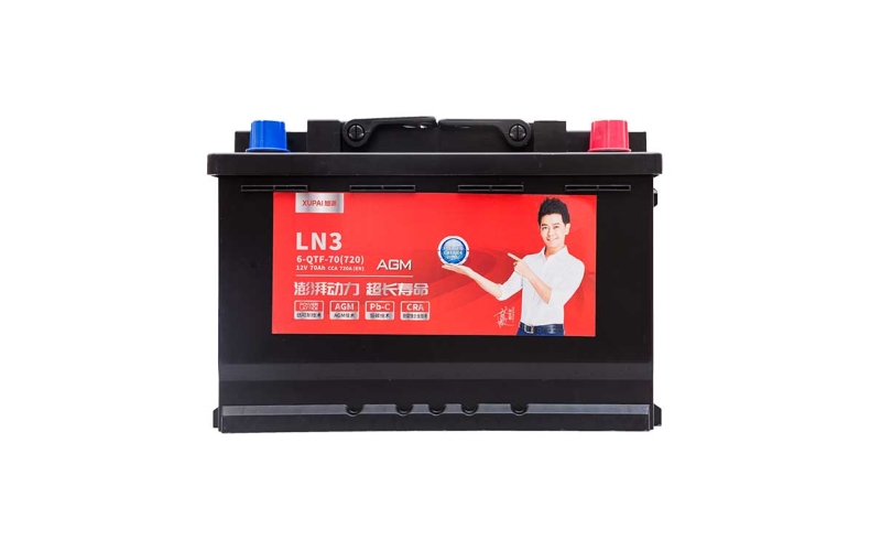 旭派6-QTF-70-LN3長(zhǎng)壽命汽車(chē)啟停電瓶